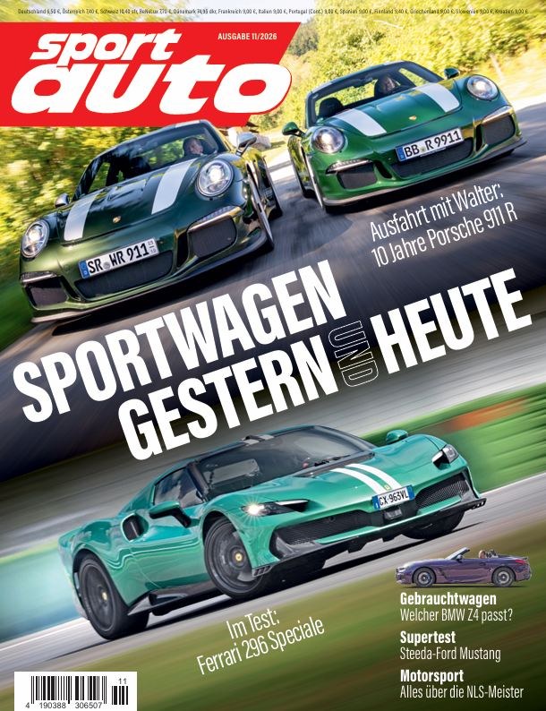 Sport Auto Lehti Saksa 2026-11 Alkuperäinen painos