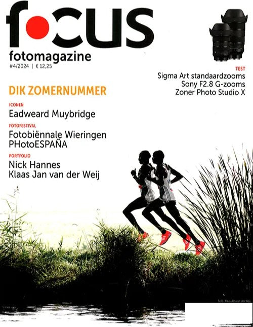 Focus Tijdschrift Duitsland 2024-04 – Klaas Jan Van Der Weij Nick Hannes Eadweard Muybridge – Originele uitgave