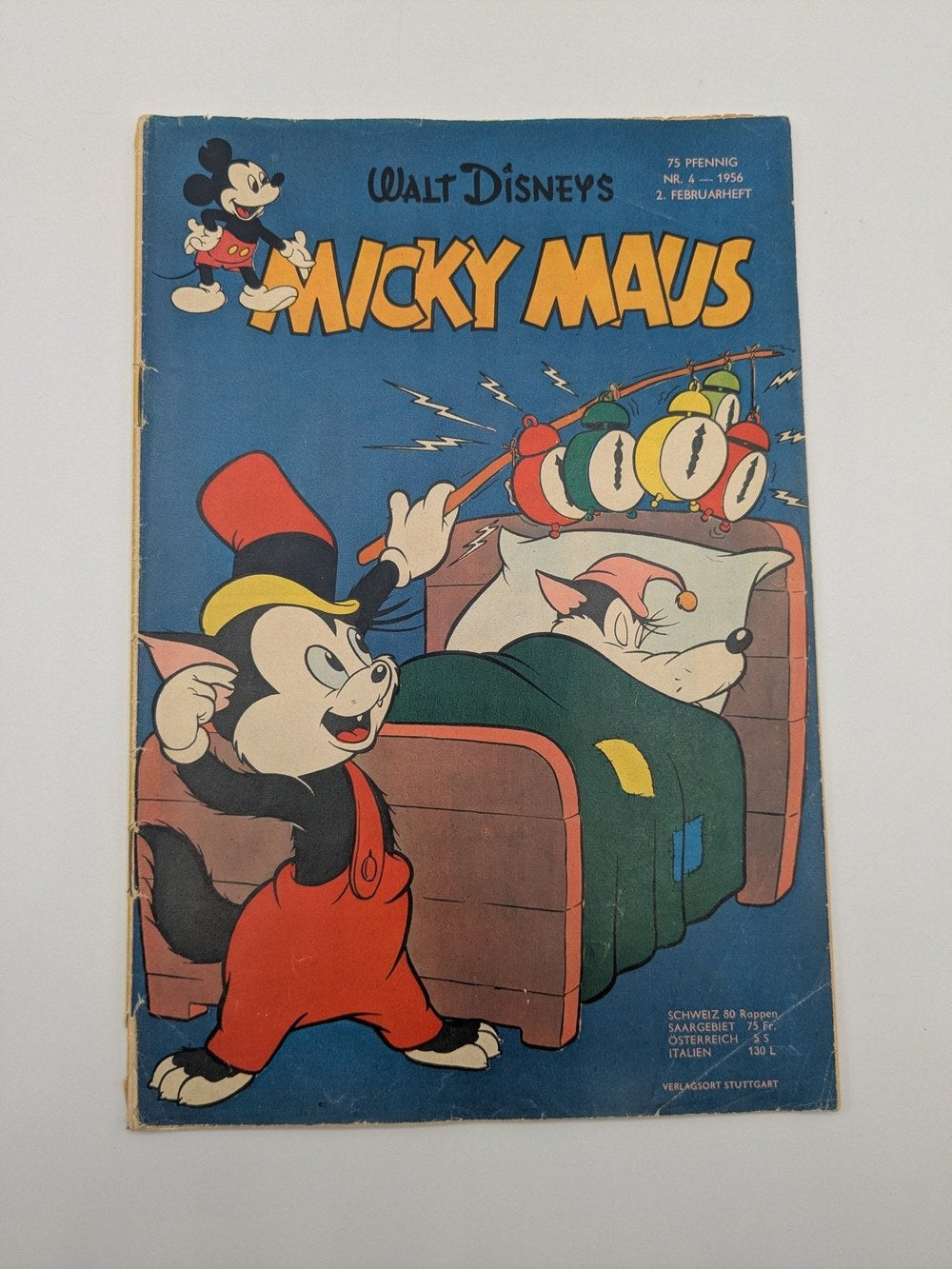 Micky Maus Magasin Tyskland -04 Micky Maus Figaro Originaludgave