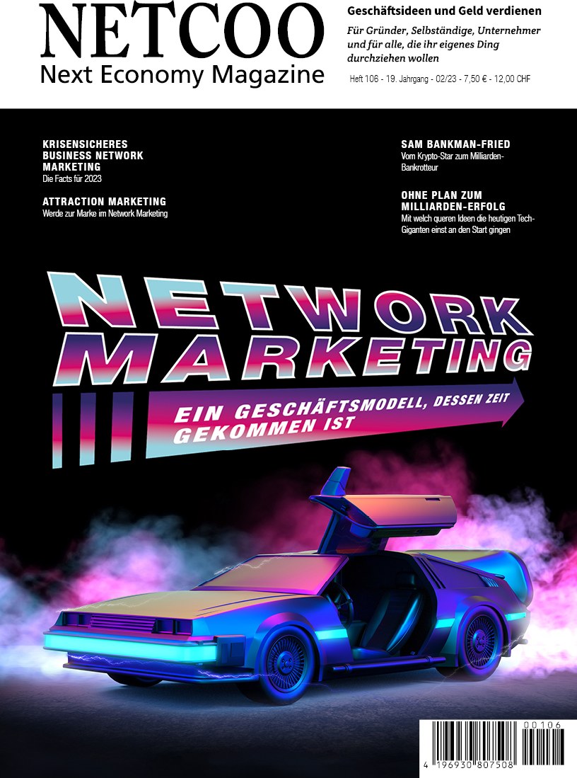 Netcoo Tijdschrift Duitsland 2023-02 – Sam Bankman-Fried – Originele uitgave