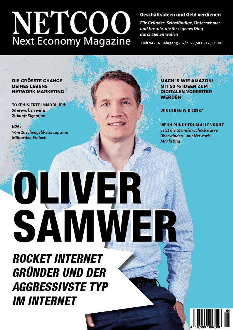 Netcoo Rivista Germania 2021-02 – Oliver Samwer – Edizione originale