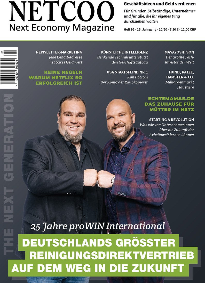 Netcoo Magazin Deutschland 2020-10 Kim Dotcom Masayoshi Son