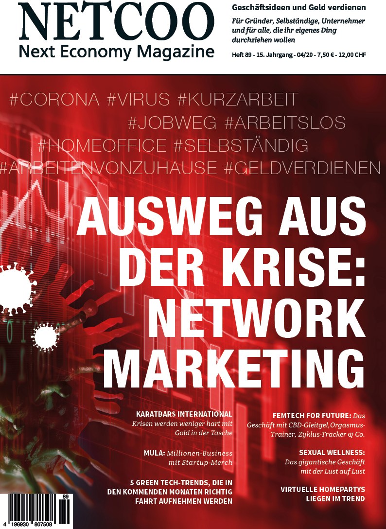 Netcoo Magazin Deutschland 2020-04 Network Marketing Corona-Krise Homeoffice