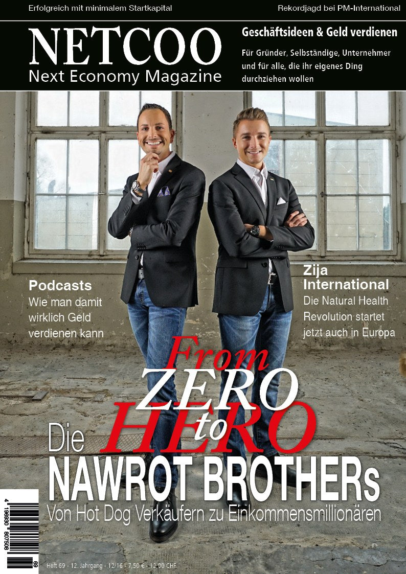 Netcoo Magasin Tyskland 2016-12 – Nawrot Brothers – Originalutgåva