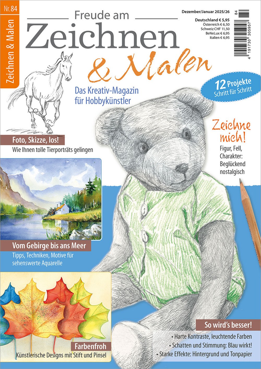 Freude Am Zeichnen& Malen 2025-84 Original Print Issue