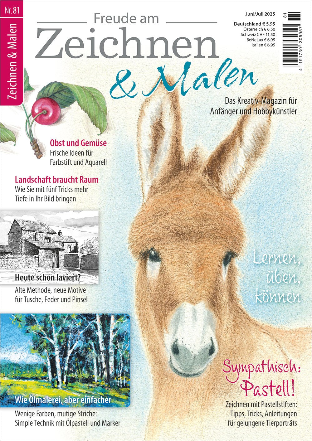 Freude Am Zeichnen& Malen 2025-81 Original Print Issue