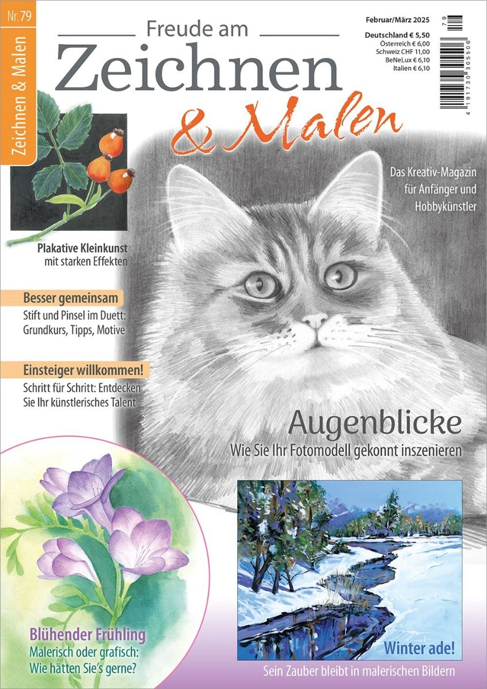 Freude Am Zeichnen& Malen 2025-79 Originele uitgave