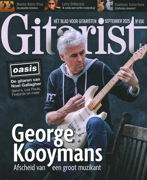 Gitarist Magazin Niederlande 2025-414 George Kooymans Noel Gallagher Larry DiMarzio Oasis