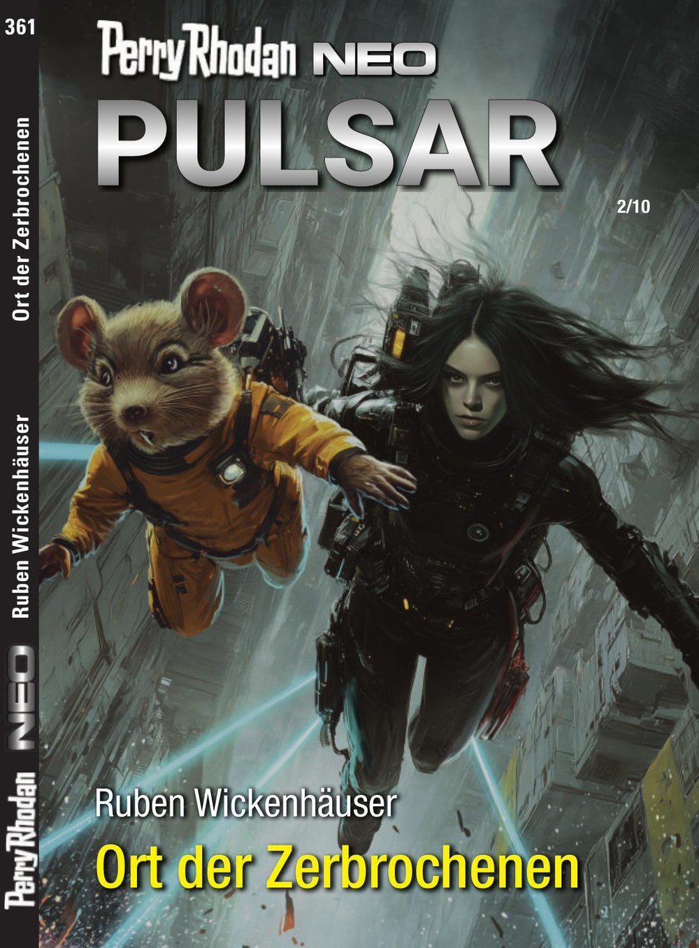 Perry Rhodan Neo 2025 Ruben Wickenhäuser Alkuperäinen painos