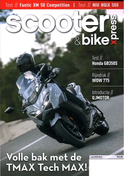 Scooter & Bikexpress 2025-216 Yamaha TMAX Tech MAX Motorroller-Test Honda GB350S