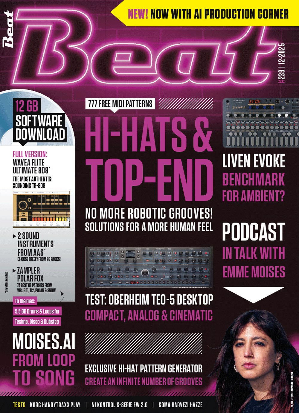 Beat English Tijdschrift Duitsland 2025-12 – Emme Moises – Originele uitgave