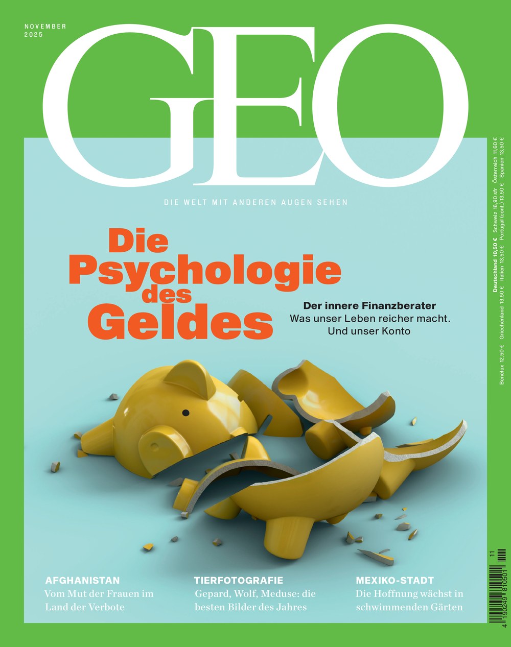 Geo Magazine Magazine Allemagne 2025-11 Édition originale