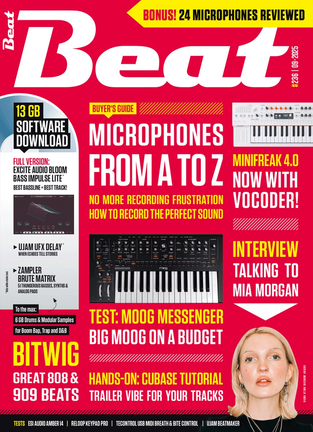 Beat English Magazine Allemagne 2025-09 – Mia Morgan – Édition originale
