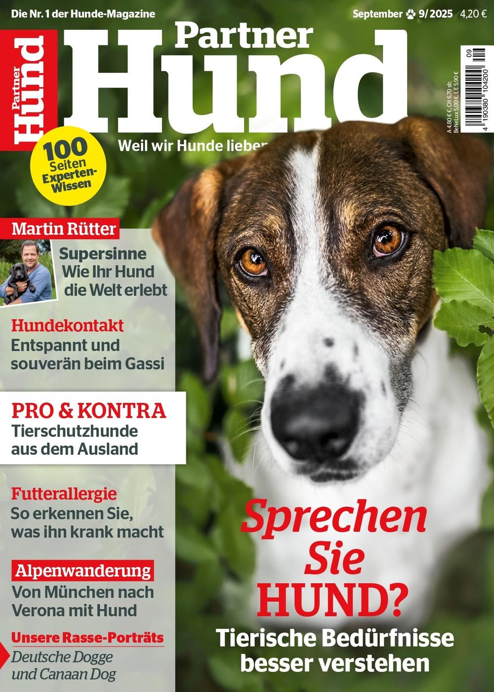 Partner Hund Tijdschrift Duitsland 2025-09 – Martin Rütter – Originele uitgave