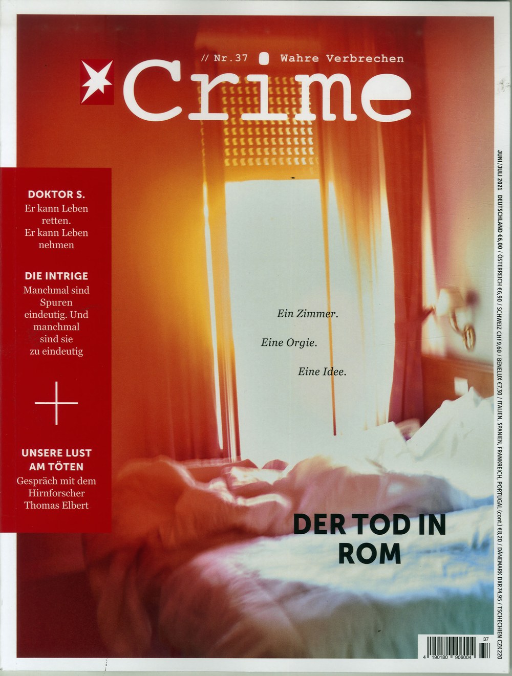 Stern Crime Magazine Allemagne 2021-37 – Thomas Elbert – Édition originale