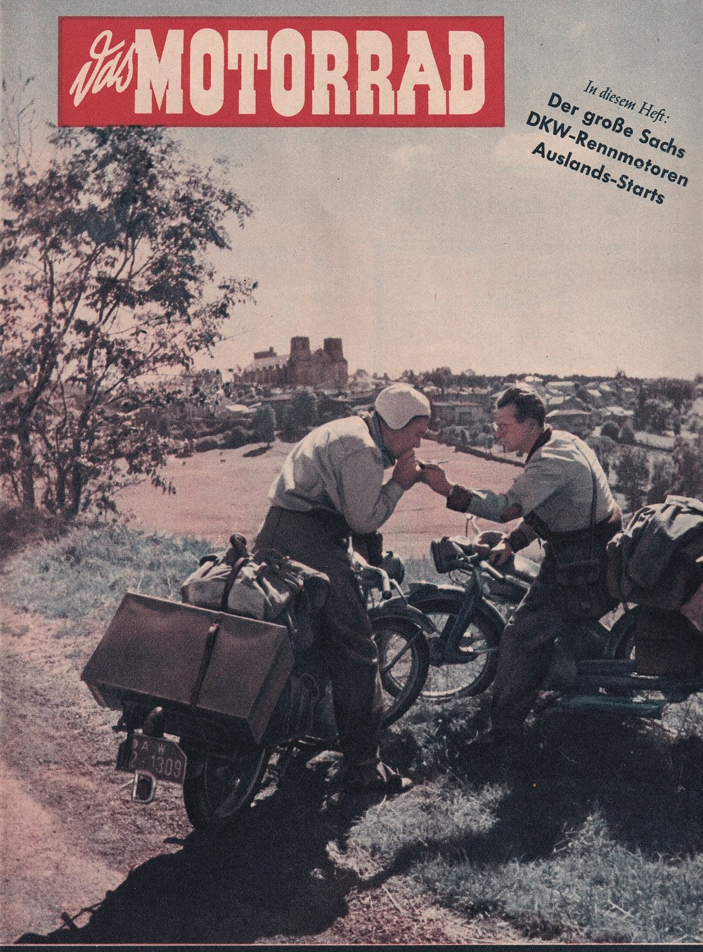 Motorrad Magazine Germany 1951-04 Original Print Issue