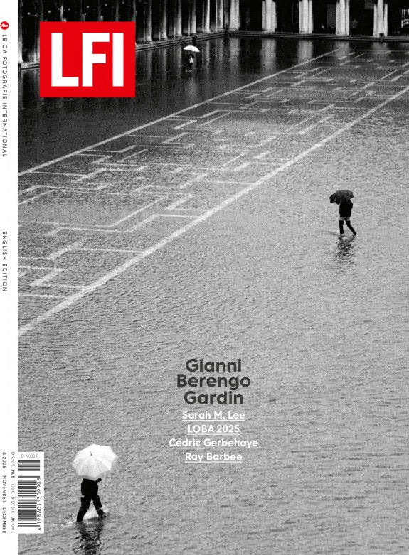 Lfi Leica Fotografie International Revista Alemania 2025-08 – Gianni Berengo Gardin Sarah M. Lee Cédric Gerbehaye Ray Barbee – Edición original