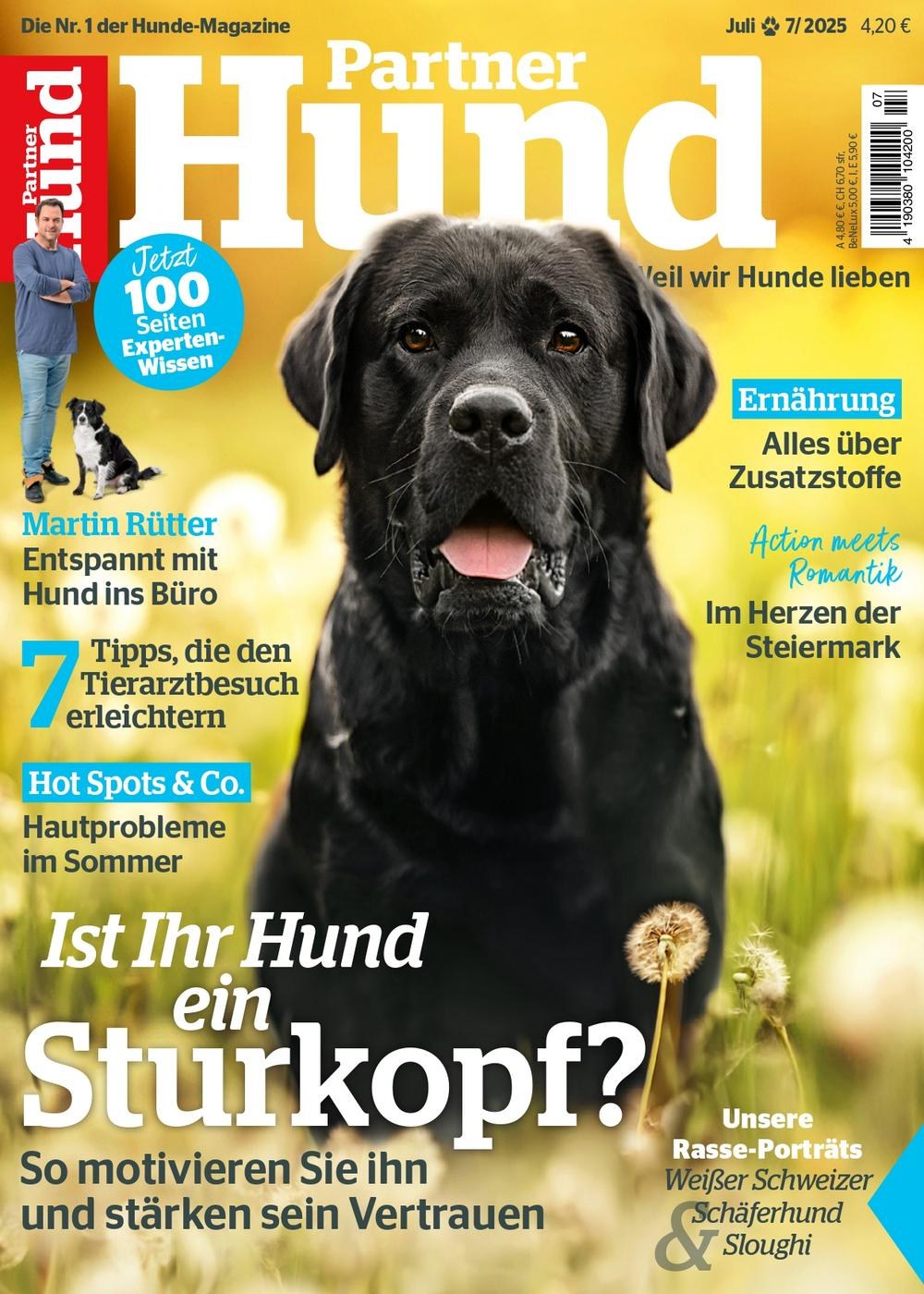 Partner Hund Magazine Germany 2025-07 – Martin Rütter – Original Print Issue