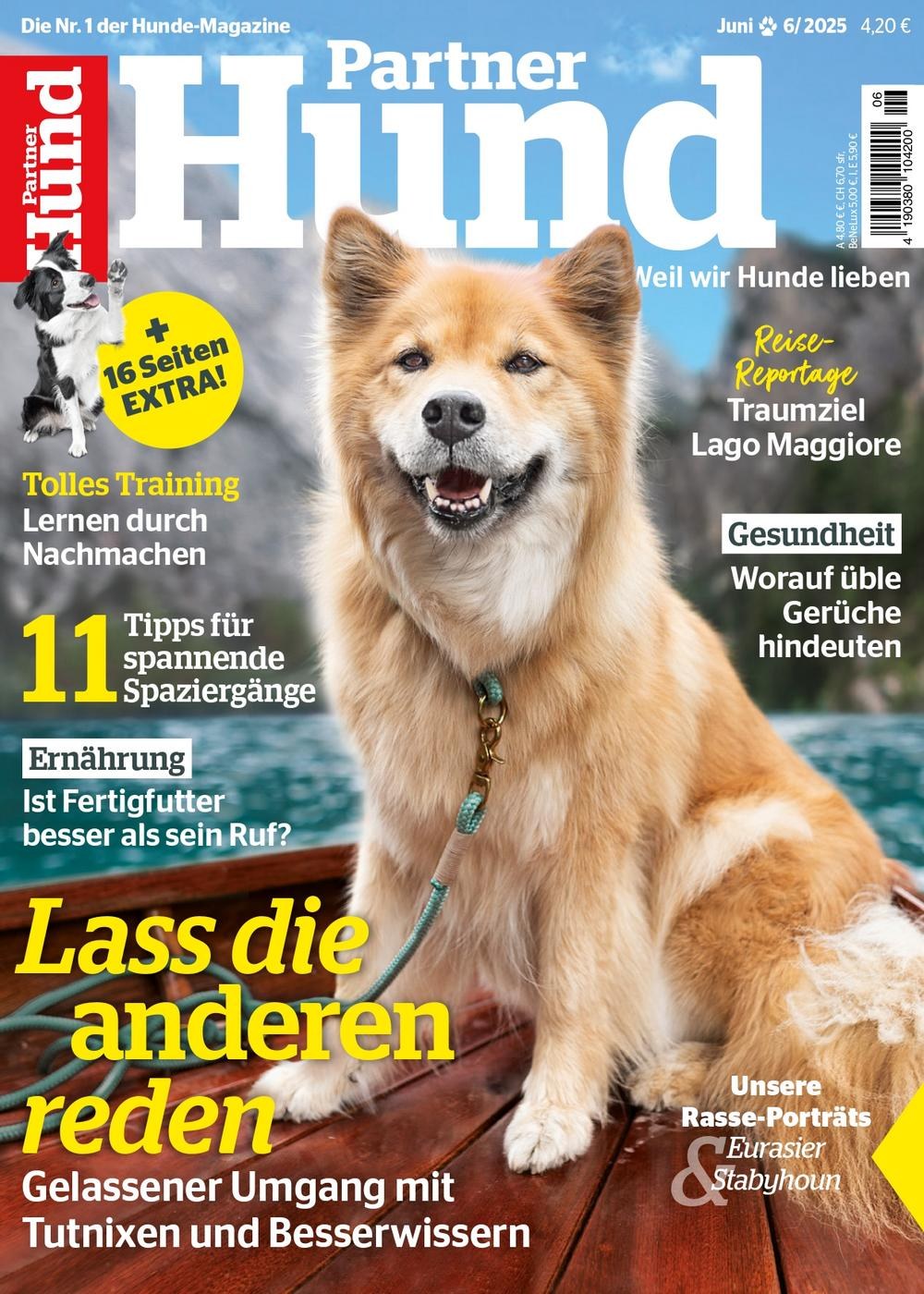 Partner Hund Magazin Deutschland 2025-06 Hundemagazin Hundetraining Spaziergänge