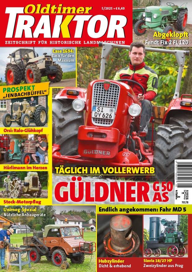 Oldtimer Traktor Revista Alemania 2025-05 Edición original