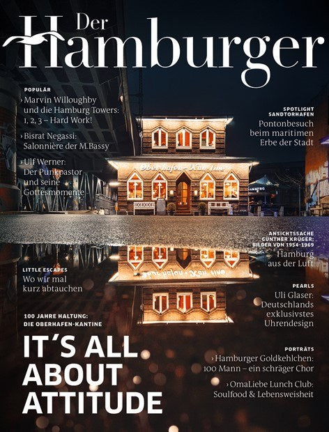 Der Hamburger 2025-04 – Marvin Willoughby Bisrat Negassi Ulf Werner Günther Krüger Uli Glaser – Original Print Issue