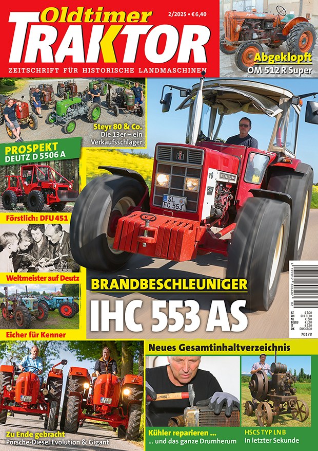 Oldtimer Traktor Magazine Germany 2025-02 Original Print Issue