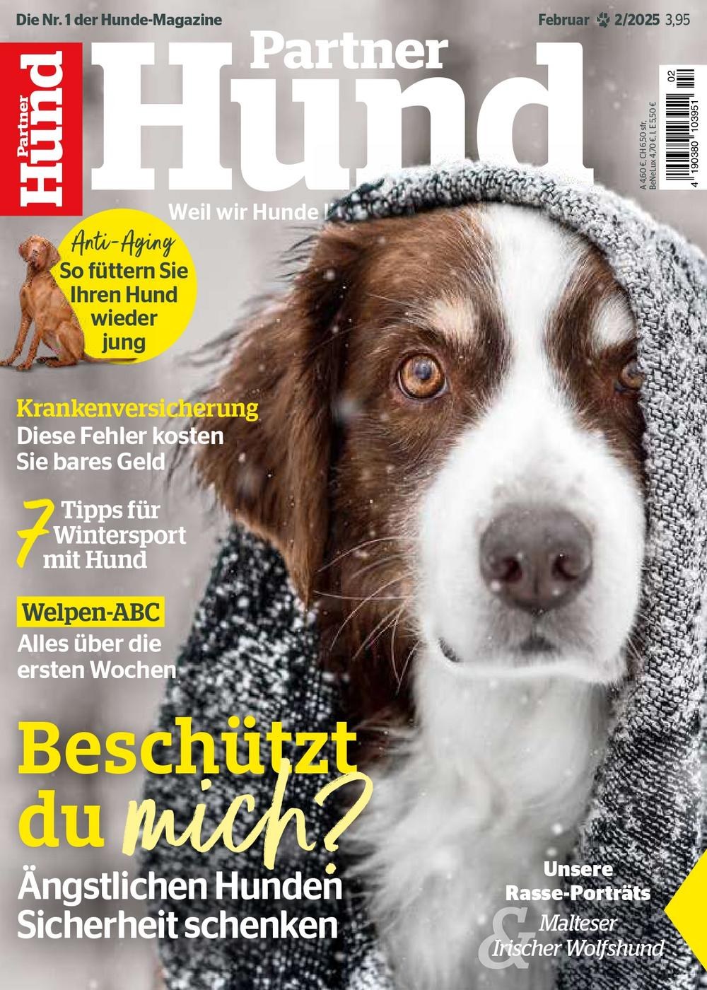 Partner Hund Magazin Deutschland 2025-02 Hund Hundemagazin Ängstliche Hunde