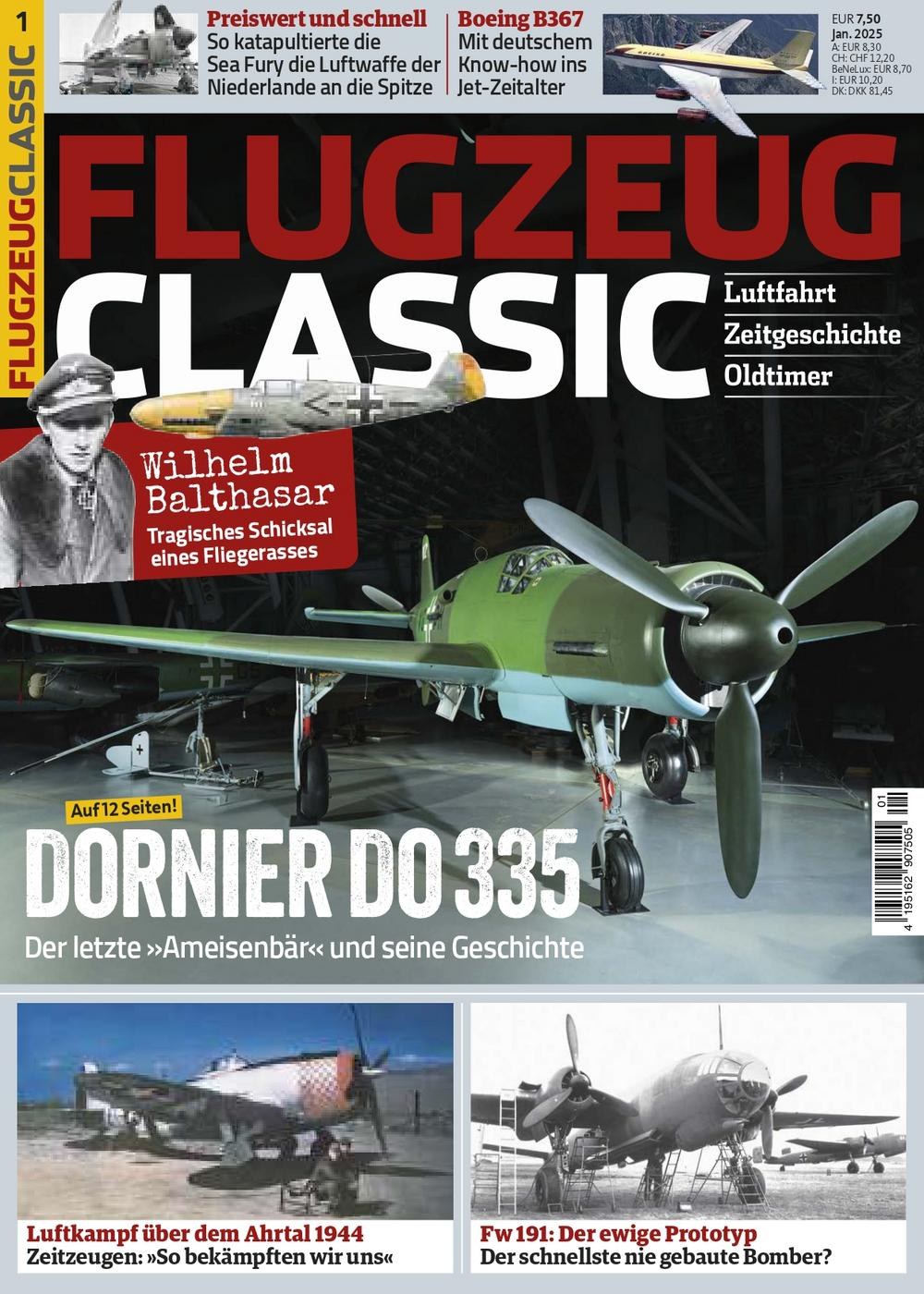 Flugzeug Classics Magazin Deutschland 2025-01 Wilhelm Balthasar