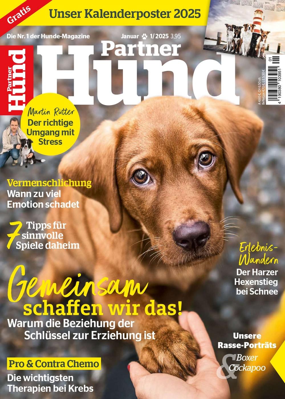 Partner Hund Magazine Germany 2025-01 – Martin Rütter – Original Print Issue
