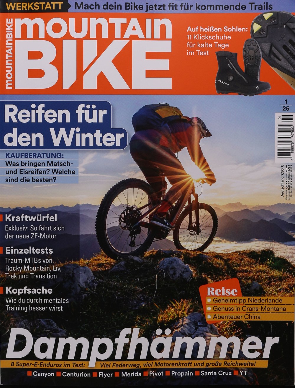 MountainBIKE Magazine Allemagne 2025-01 Édition originale