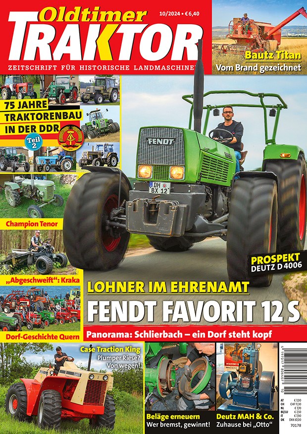 Oldtimer Traktor Revista Alemania 2024-10 Edición original
