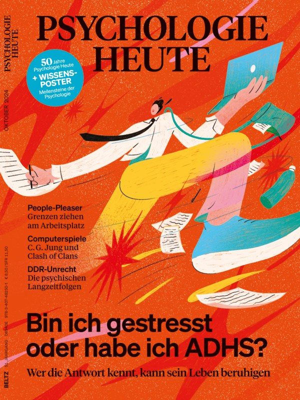 Psychologie Heute Magazin Deutschland 2024-10 ADHS Stress Psychologie
