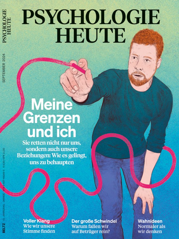 Psychologie Heute Magazin Deutschland 2024-09 Grenzen Setzen Beziehungen Selbstbehauptung