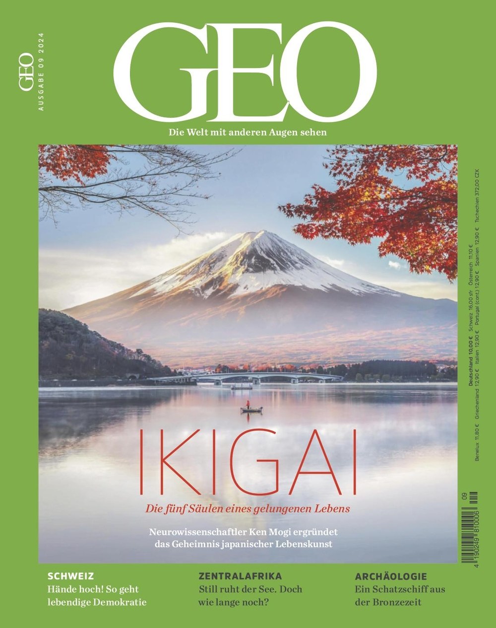 Geo Revista Revista Alemanha 2024-09 – Ken Mogi – Edição original