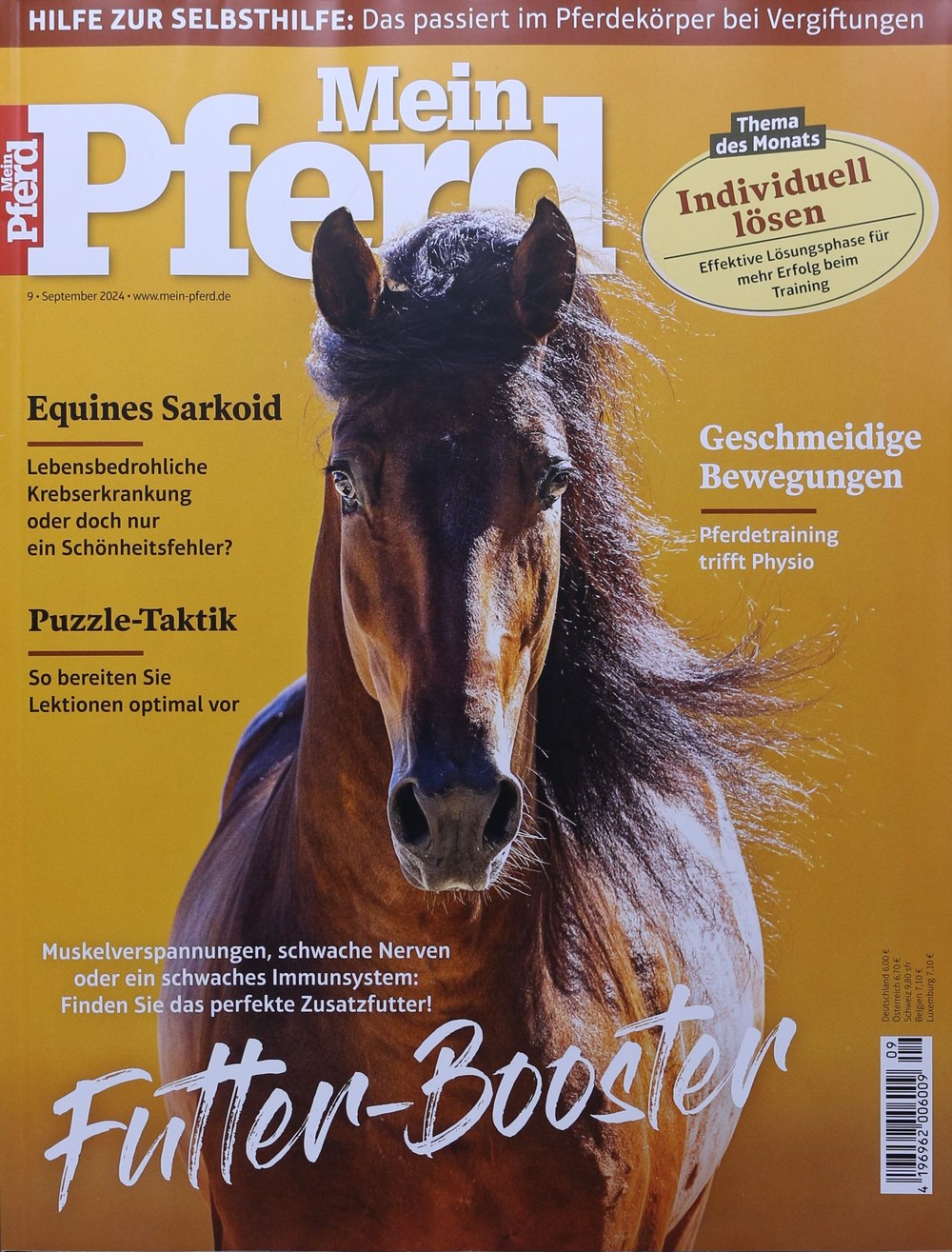 Mein Pferd Revista Alemania 2024-09 Edición original