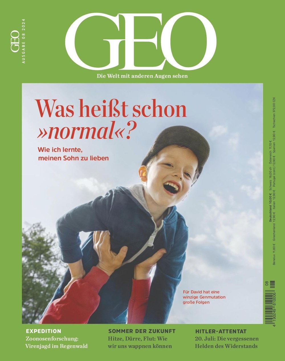 Geo Magazin Magazin Deutschland 2024-08 Normalität Genmutation Inklusion
