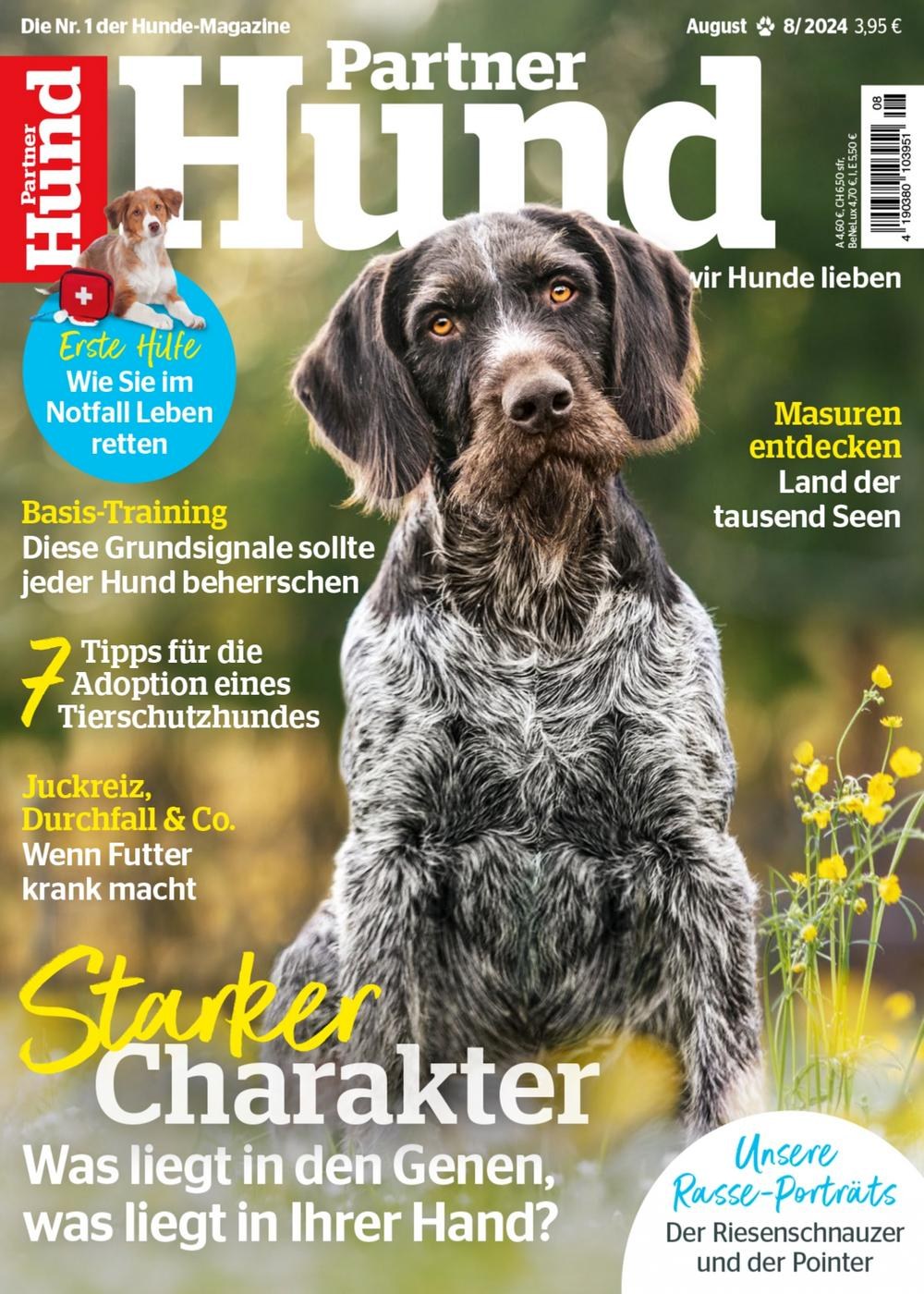 Partner Hund Magazine Allemagne 2024-08 Édition originale