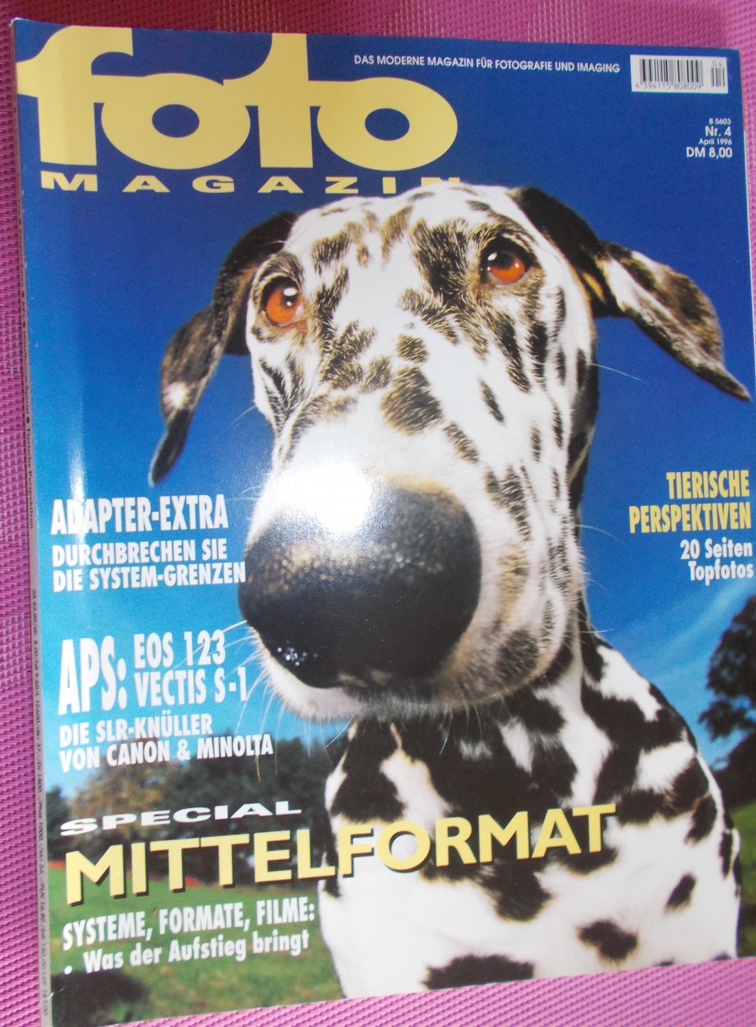 Foto Magazine Allemagne 1996-04 Édition originale