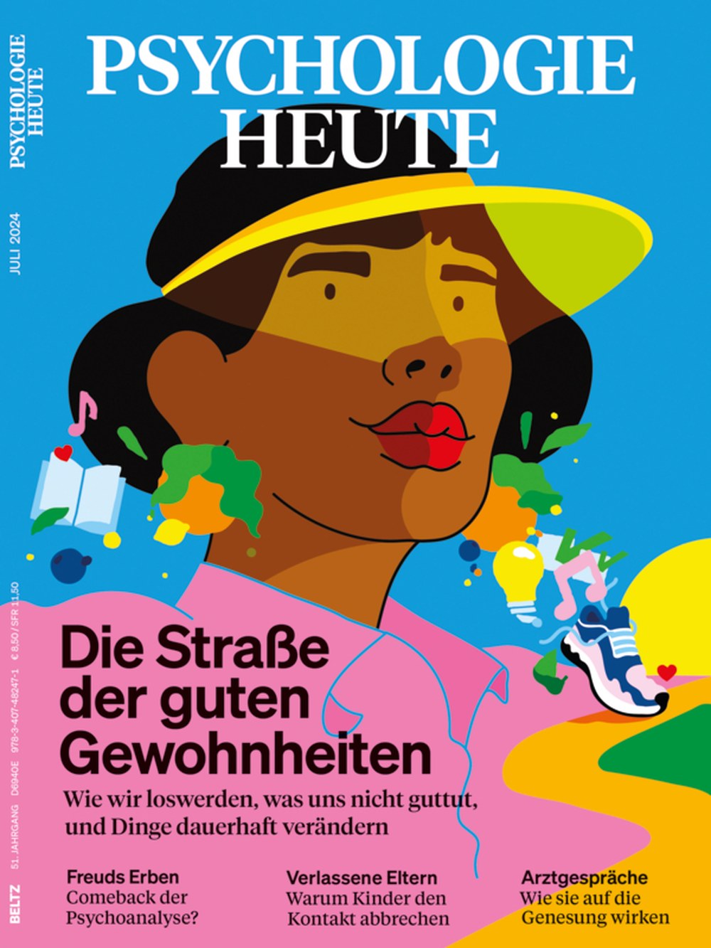 Psychologie Heute Magazine Allemagne 2024-07 Édition originale