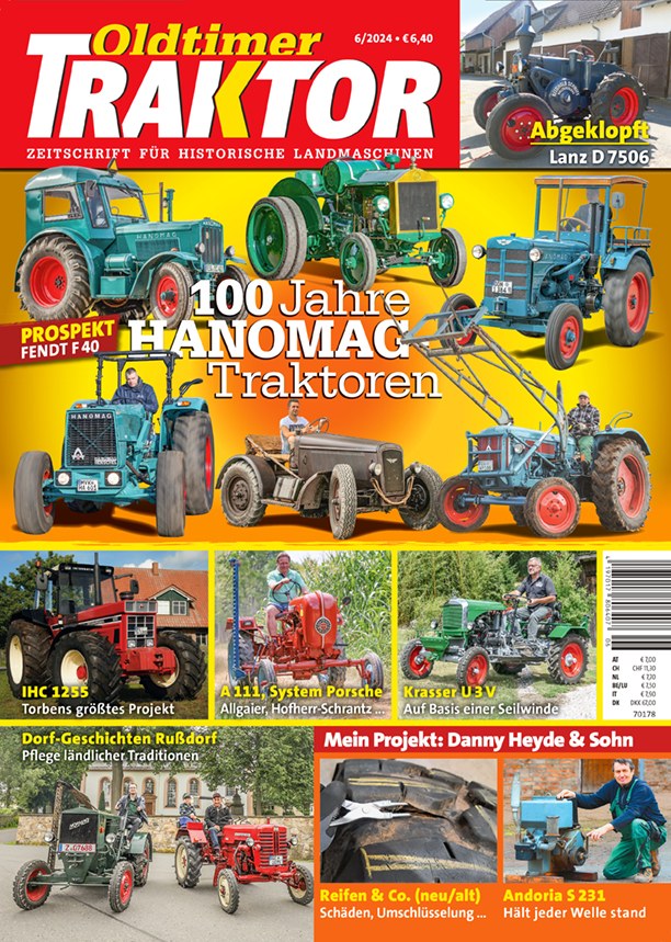 Oldtimer Traktor Magazin Deutschland 2024-06 Danny Heyde