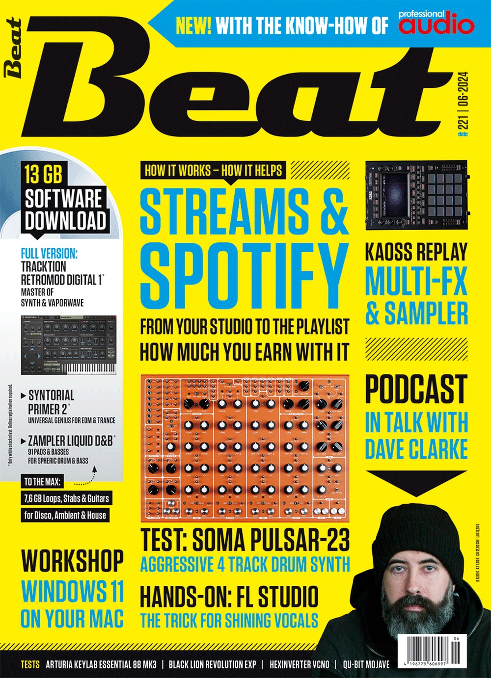 Beat English Magasin Tyskland 2024-06 – Dave Clarke – Originaludgave