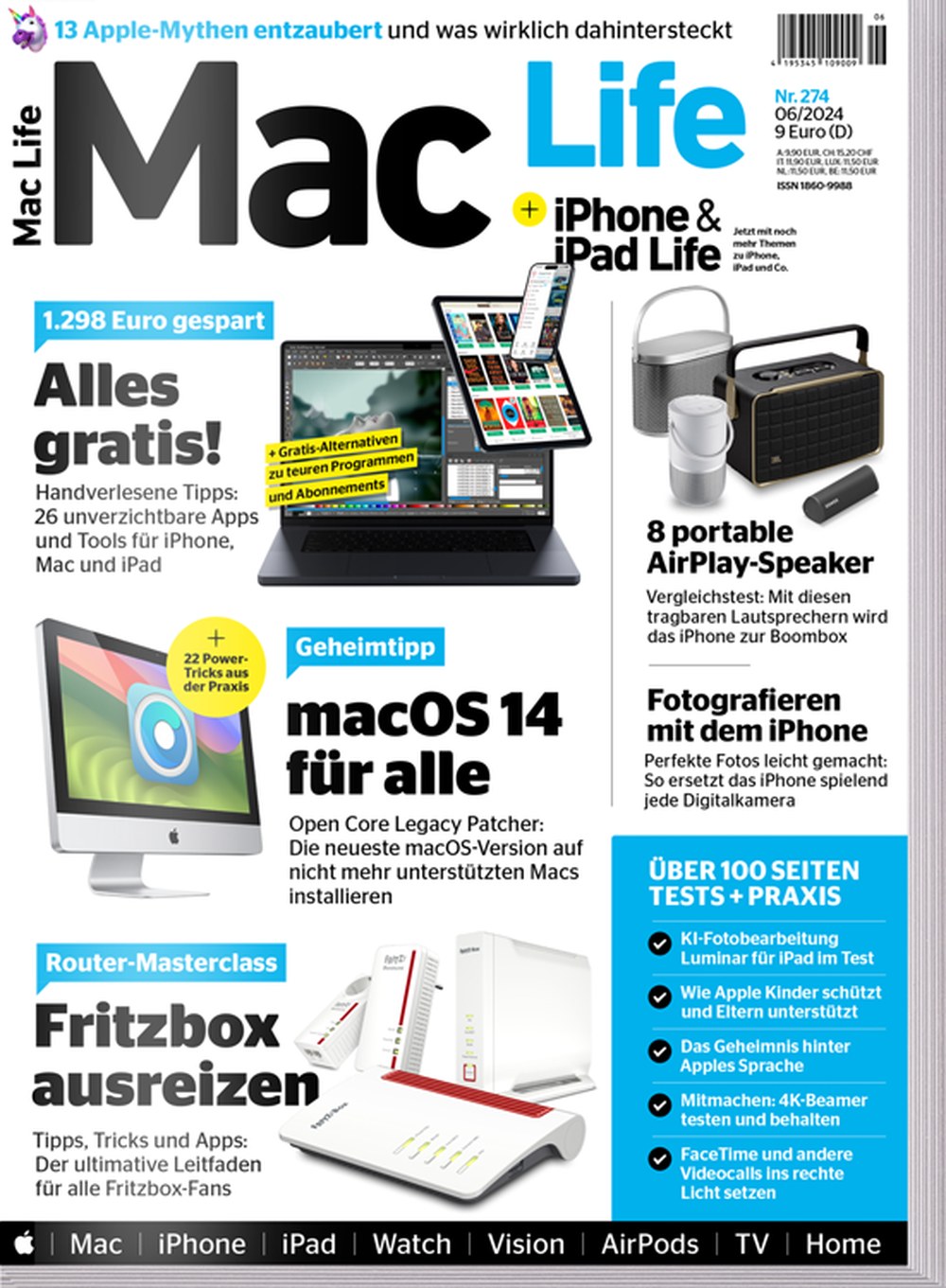 Mac Life 2024-06 Apple Mac IPhone
