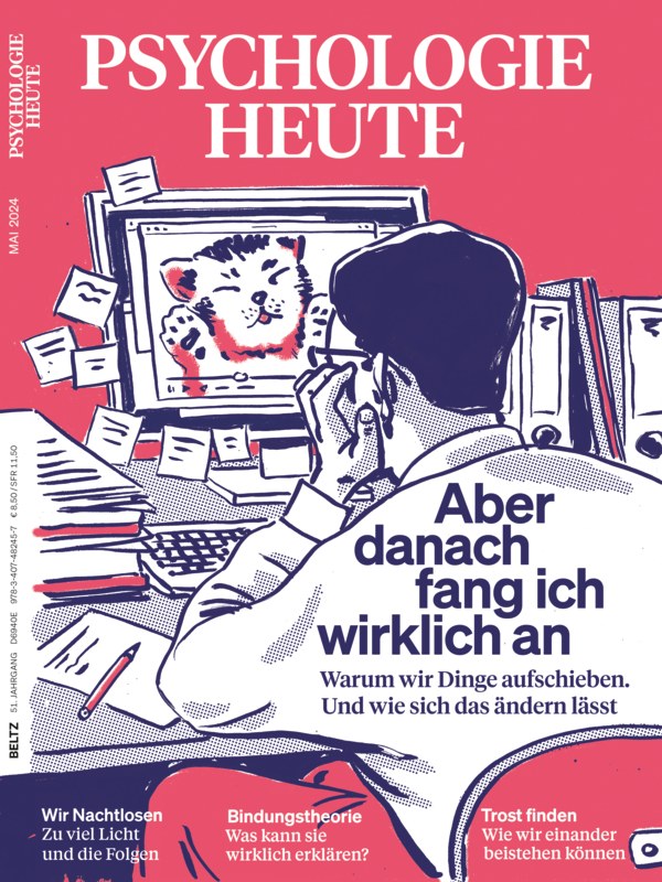 Psychologie Heute Magazin Deutschland 2024-05 Prokrastination Aufschieben Schlaflosigkeit
