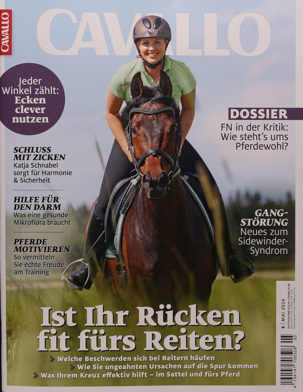 Cavallo Tijdschrift Duitsland 2024-05 – Katja Schnabel – Originele uitgave