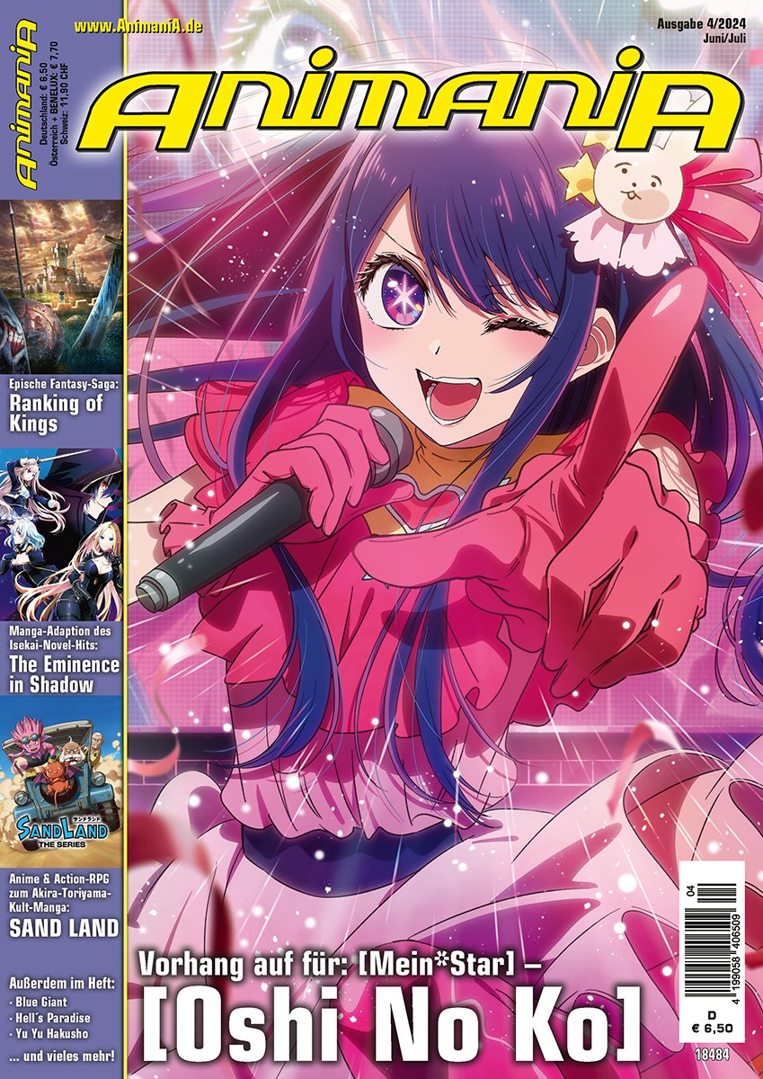 Animania Magazin Deutschland 2024-04 Anime Manga Oshi No Ko