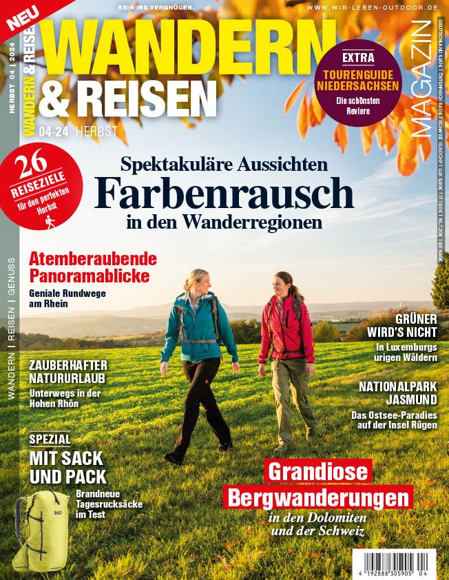 Wandern & Reisen Magazin 2024-04 Wandern Reisen Herbstwandern
