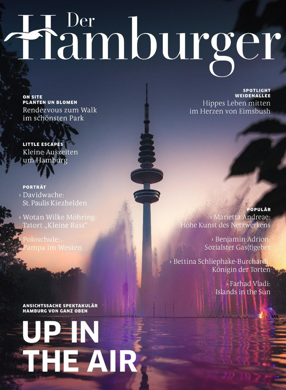 Der Hamburger 2024-03 – Wotan Wilke Möhring Marietta Andreae Benjamin Adrion Bettina Schliephake-Burchardt Farhad Vladi – Édition originale