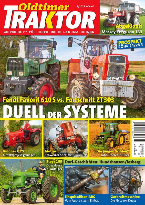 Oldtimer Traktor Magasin Tyskland 2024-02 Originaludgave