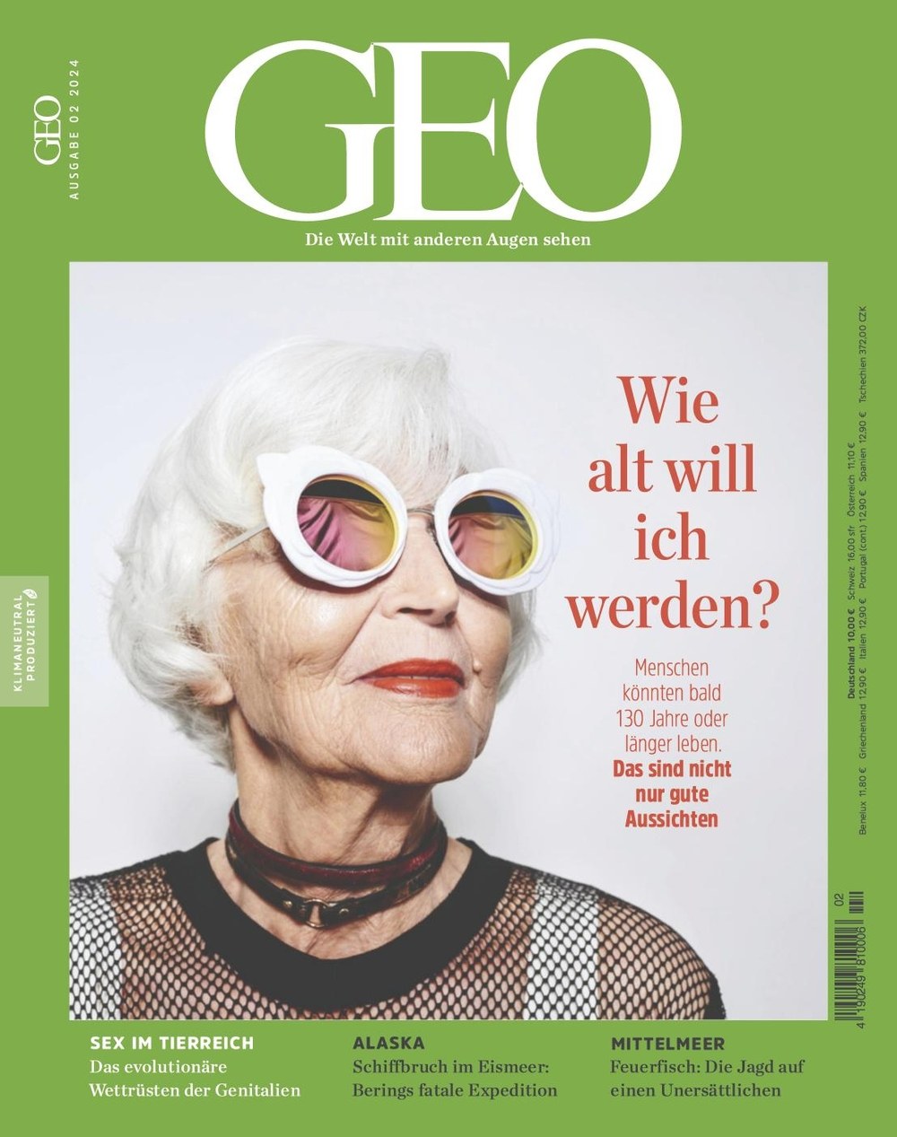 Geo Magazine Magazine Allemagne 2024-02 Édition originale