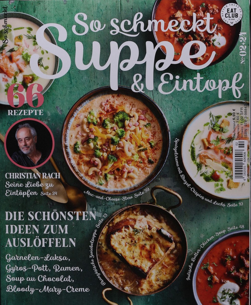 EAT CLUB - Das Magazine 2024-02 – Christian Rach – Édition originale